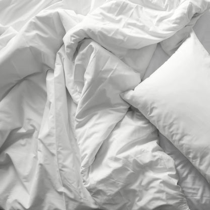 Royal Comfort Bamboo Blended Quilt Cover Set 1000TC Ultra Soft Luxury Bedding - Queen - White-Home &amp; Garden &gt; Bedding-PEROZ Accessories