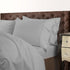 Royal Comfort 1000 Thread Count Cotton Blend Quilt Cover Set Premium Hotel Grade - King - Silver-Home & Garden > Bedding-PEROZ Accessories