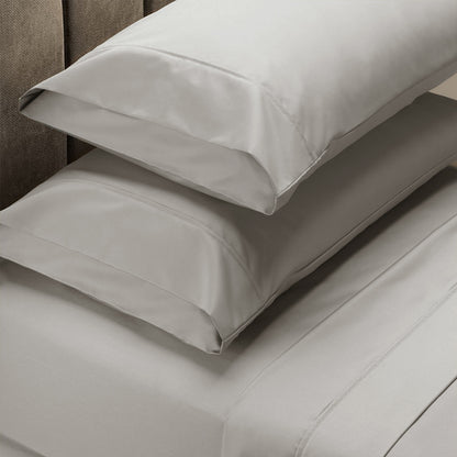 Royal Comfort 1000 Thread Count Sheet Set Cotton Blend Ultra Soft Touch Bedding - Queen - Silver-Bed Sheets-PEROZ Accessories