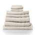 Royal Comfort Eden Egyptian Cotton 600GSM 8 Piece Luxury Bath Towels Set - Beige-Towels-PEROZ Accessories