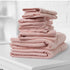 Royal Comfort Eden Egyptian Cotton 600GSM 8 Piece Luxury Bath Towels Set - Blush-Towels-PEROZ Accessories