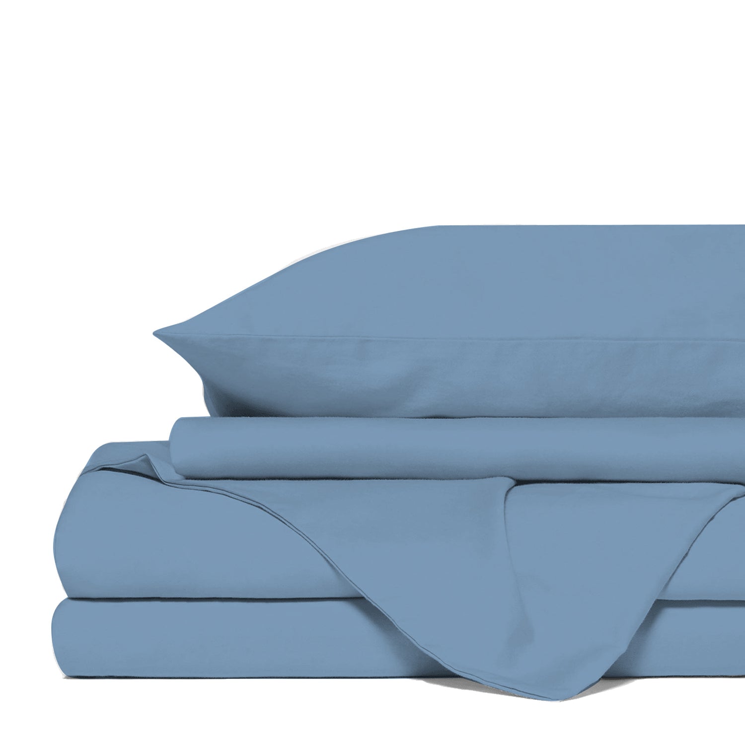 Royal Comfort 1500 Thread Count Cotton Rich Sheet Set 4 Piece Ultra Soft Bedding - Double - Indigo-Home &amp; Garden &gt; Bedding-PEROZ Accessories