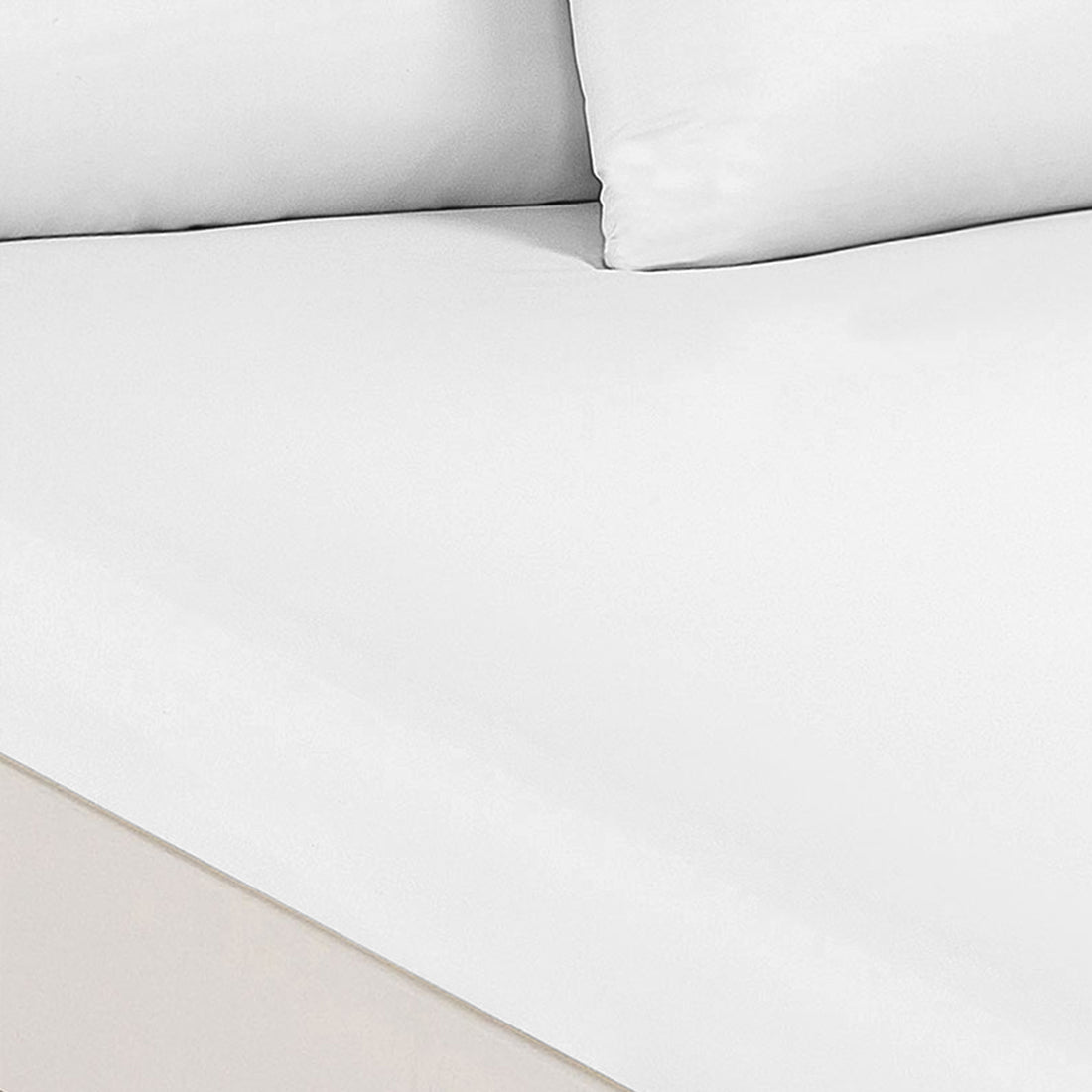 Royal Comfort 1500 Thread Count Cotton Rich Sheet Set 3 Piece Ultra Soft Bedding - Double - White-Home &amp; Garden &gt; Bedding-PEROZ Accessories