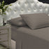 Royal Comfort 1200TC Sheet Set Damask Cotton Blend Ultra Soft Sateen Bedding - King - Pewter-Bed Sheets-PEROZ Accessories