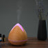 Essential Oils Ultrasonic Aromatherapy Diffuser Air Humidifier Purify 400ML - Light Wood-Aroma Diffusers & Humidifiers-PEROZ Accessories