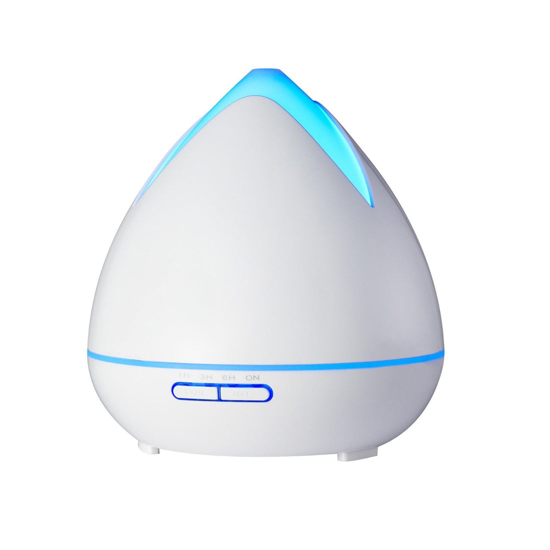 Essential Oils Ultrasonic Aromatherapy Diffuser Air Humidifier Purify 400ML - White-Aroma Diffusers & Humidifiers-PEROZ Accessories