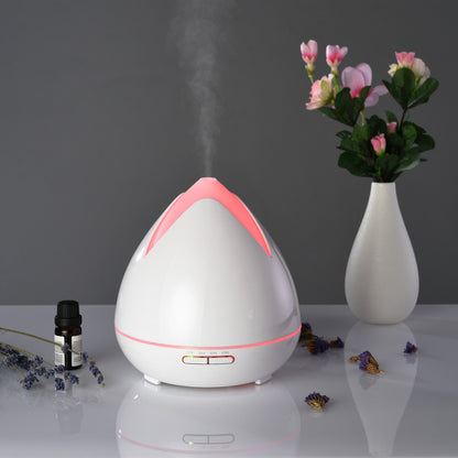 Essential Oils Ultrasonic Aromatherapy Diffuser Air Humidifier Purify 400ML - White-Aroma Diffusers &amp; Humidifiers-PEROZ Accessories