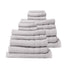 Royal Comfort 16 Piece Egyptian Cotton Eden Towel Set 600GSM Luxurious Absorbent - Sea Holly-Towels-PEROZ Accessories