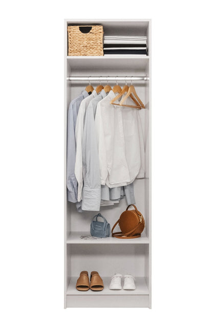 MALMO TWO SHELF/HANGRAIL WALK IN WARDROBE-Furniture &gt; Living Room-PEROZ Accessories