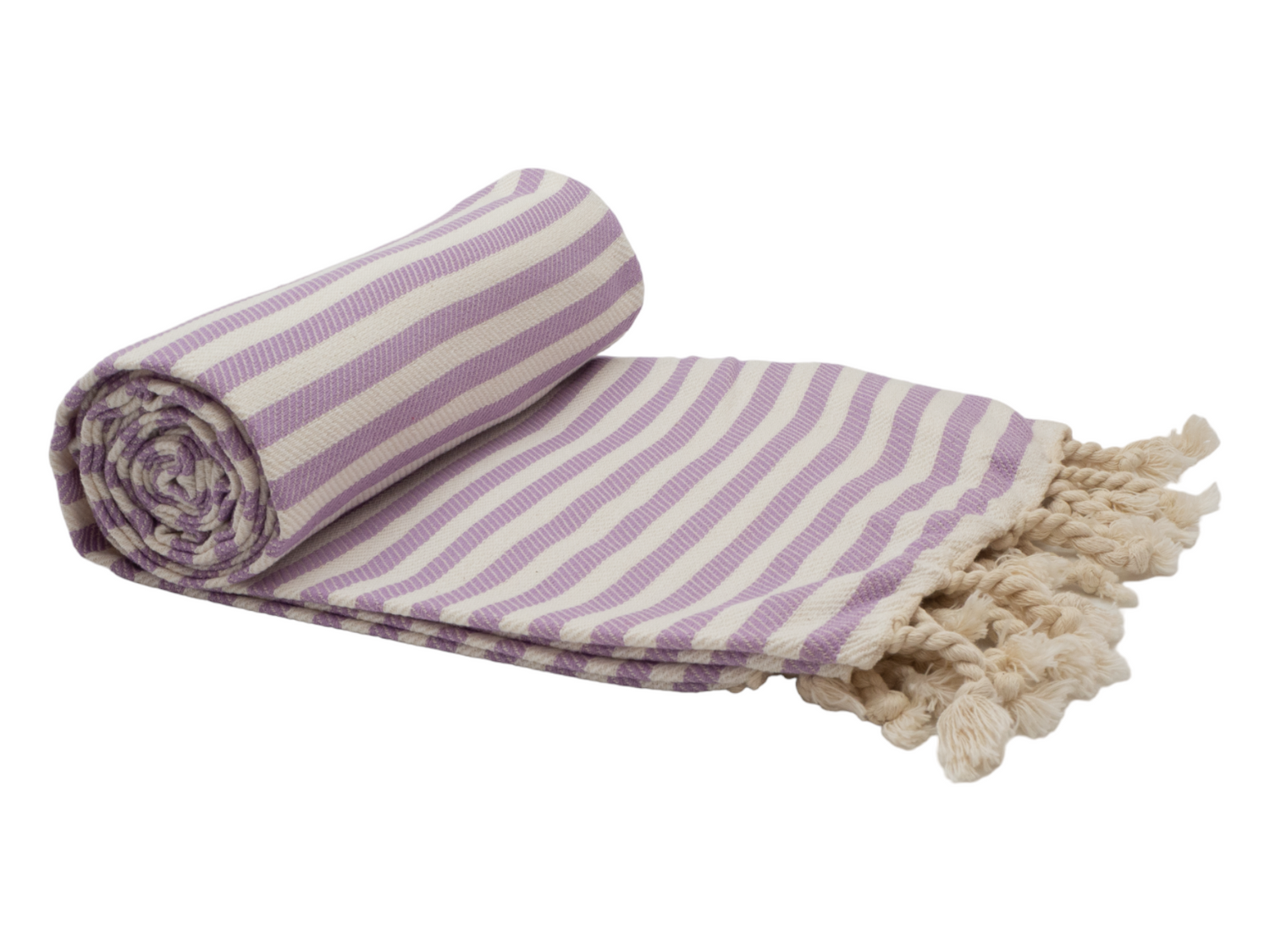 PORTSEA TURKISH COTTON TOWEL - LILAC-Outdoor &gt; Picnic-PEROZ Accessories