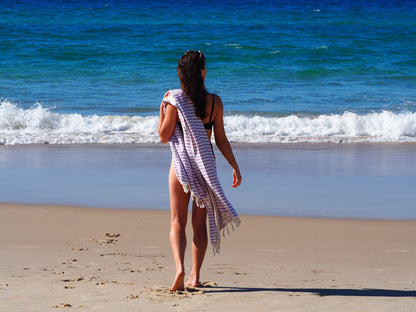 PORTSEA TURKISH COTTON TOWEL - LILAC-Outdoor &gt; Picnic-PEROZ Accessories