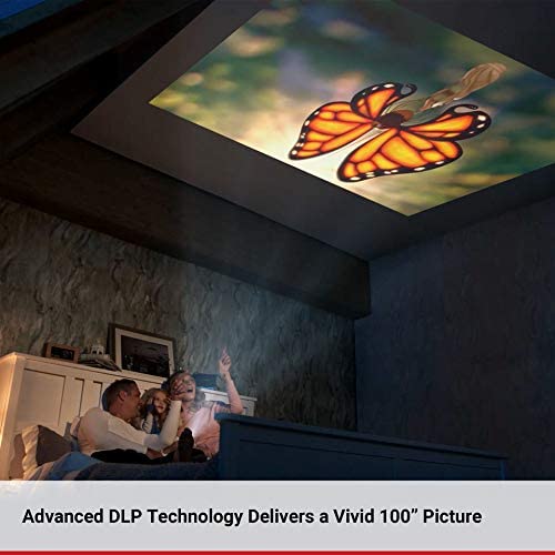 ANKER Nebula Projector Capsule the Smart Wi-Fi Mini Portable Projector with 100 ANSI Lumen 360 Speaker-Video Projectors-PEROZ Accessories