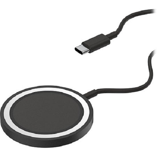 OTTERBOX Charging Pad for MagSafe - Radiant Night (Black) (78-80633), Works with Apple MagSafe, Output: Wireless: 5W Qi BPP, 7.5W Apple MagSafe-Chargers-PEROZ Accessories