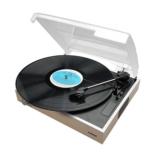 mbeat Wooden Style USB Turntable Recorder-Home &amp; Garden &gt; Home Office Accessories-PEROZ Accessories