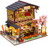 Dollhouse Miniature with Furniture Kit Plus Dust Proof and Music Movement - Asia (1:24 Scale Creative Room Idea)-Gift & Novelty > Games-PEROZ Accessories
