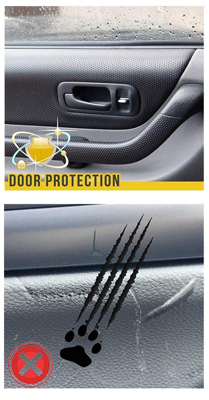 Waterproof Dog Seat Cover with View Mesh and Scratch Prevent Antislip for Trucks ,Cars and SUV-Dog Kennels-PEROZ Accessories