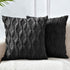 2 Pack Decorative Boho Throw Pillow Covers 45 x 45 cm (Black)-Home & Garden > Decor-PEROZ Accessories