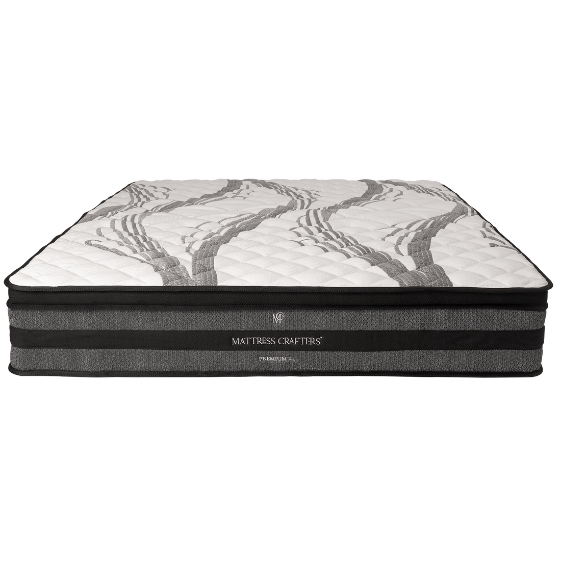2.1 Premium King Single Mattress 7 Zone Pocket Spring Memory Foam-Furniture &gt; Mattresses-PEROZ Accessories