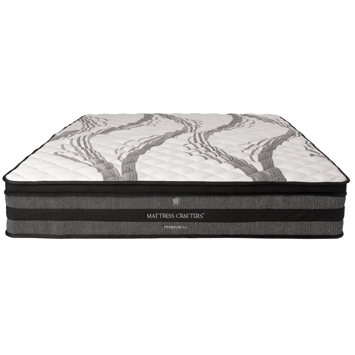 2.1 Premium King Single Mattress 7 Zone Pocket Spring Memory Foam-Furniture &gt; Mattresses-PEROZ Accessories