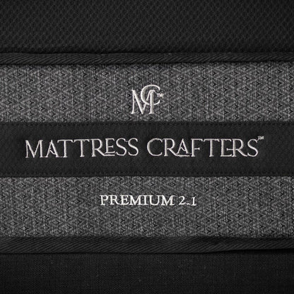 2.1 Premium King Single Mattress 7 Zone Pocket Spring Memory Foam-Furniture &gt; Mattresses-PEROZ Accessories