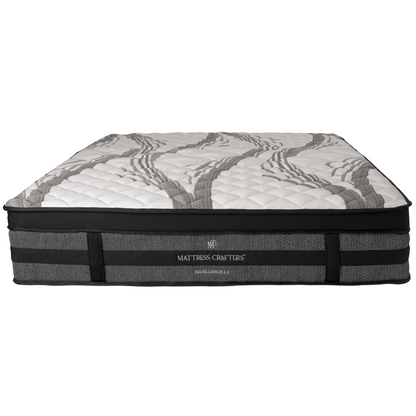 2.3 Excellence King Single Mattress 7 Zone Pocket Spring Memory Foam-Furniture &gt; Mattresses-PEROZ Accessories