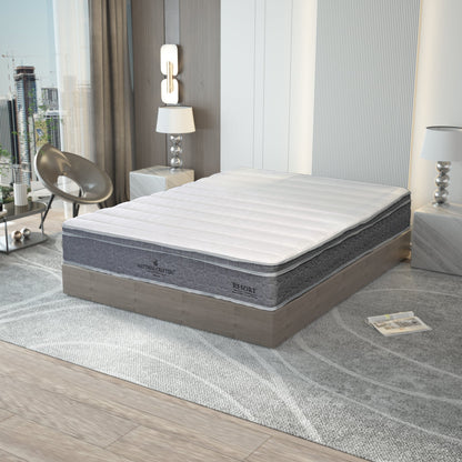 Resort King Single Mattress 7 Zone Pocket Spring-Furniture &gt; Mattresses-PEROZ Accessories