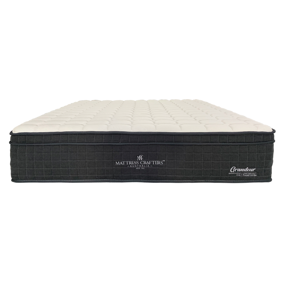 Grandeur Double Mattress Latex Foam 7 Zone Pocket Spring-Furniture &gt; Mattresses-PEROZ Accessories