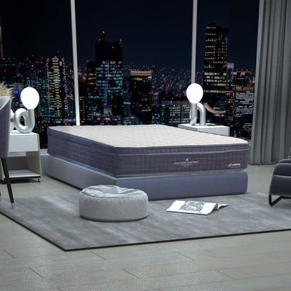 Grandeur Single Mattress Latex Foam 7 Zone Pocket Spring-Furniture &gt; Mattresses-PEROZ Accessories
