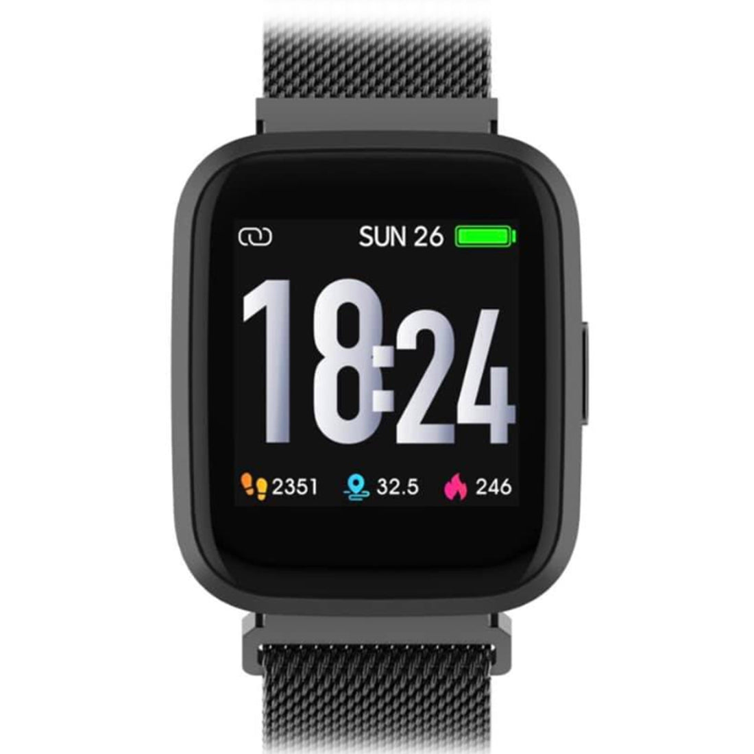 DGTEC 1.4&quot; IPS Smart Fitness Watch with Wireless Earbuds Bundle Black-Smart Watches-PEROZ Accessories