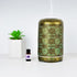 activiva 260ml Metal Essential Oil and Aroma Diffuser-Vintage Gold-Appliances > Aroma Diffusers & Humidifiers-PEROZ Accessories