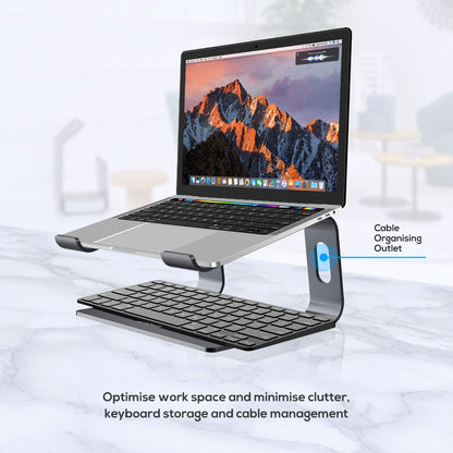 mbeat Stage S1 Space Grey Elevated Laptop Stand up to 16\&quot; Laptop-Electronics &gt; Computer Accessories-PEROZ Accessories
