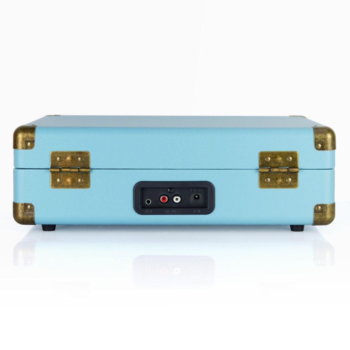 mbeat Woodstock II Sky Blue Retro Bluetooth (TX/RX) Turntable-Audio &amp; Video &gt; Musical Instrument &amp; Accessories-PEROZ Accessories