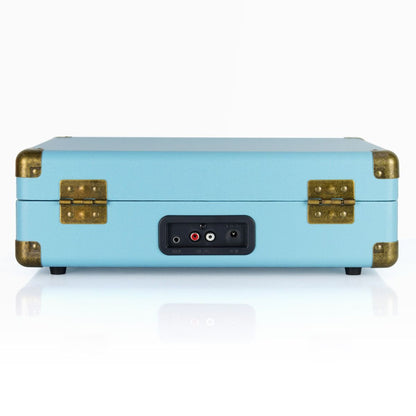 mbeat Woodstock II Sky Blue Retro Bluetooth (TX/RX) Turntable-Audio &amp; Video &gt; Musical Instrument &amp; Accessories-PEROZ Accessories