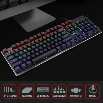 IMICE MKX80 USB Wired Conflict-Free Backlight Gaming Mechanical Keyboard-Electronics &gt; Computer Accessories-PEROZ Accessories