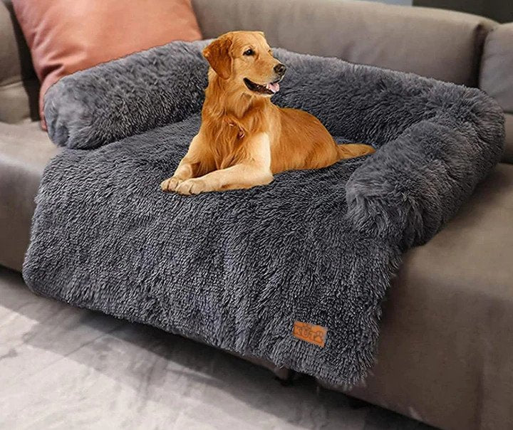 Calming Furniture Protector For Your Pets Couch Sofa Car &amp; Floor Medium Charcoal-Pet Beds-PEROZ Accessories