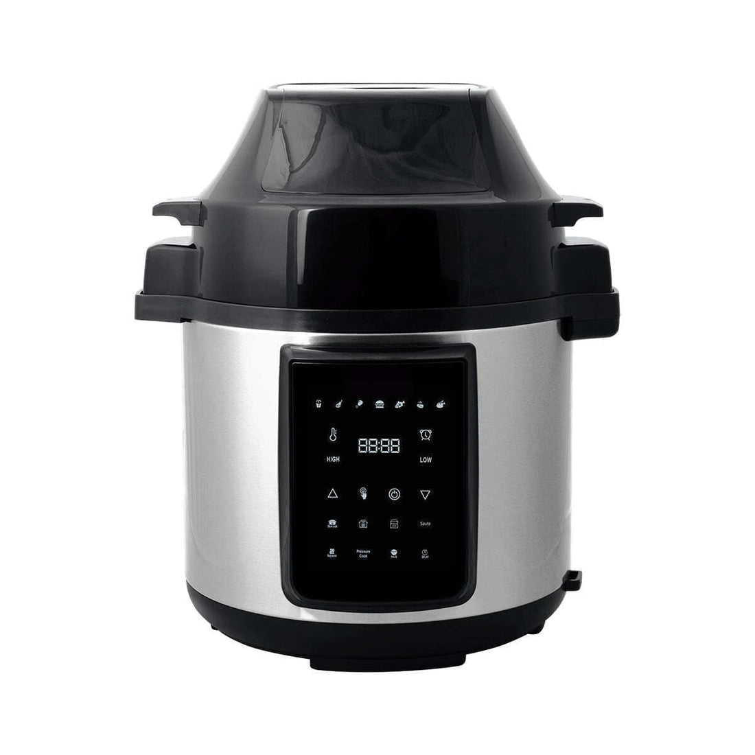 6L Air Fryer + Pressure Cooker (Silver) Kitchen Appliance-Appliances &gt; Kitchen Appliances-PEROZ Accessories