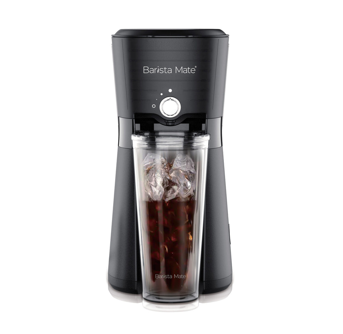 Digital Iced Coffee Maker w/ 10oz, Reusable Cup &amp; Straw Included-Appliances &gt; Kitchen Appliances-PEROZ Accessories