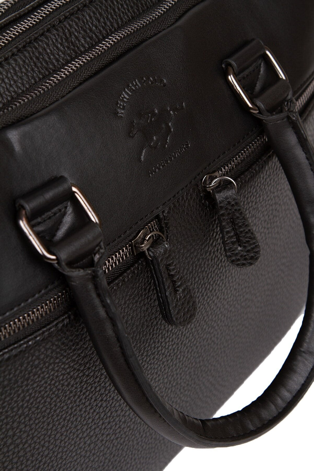LEATHER BRIEFCASE AND SHOULDER BAG-Backpacks-PEROZ Accessories