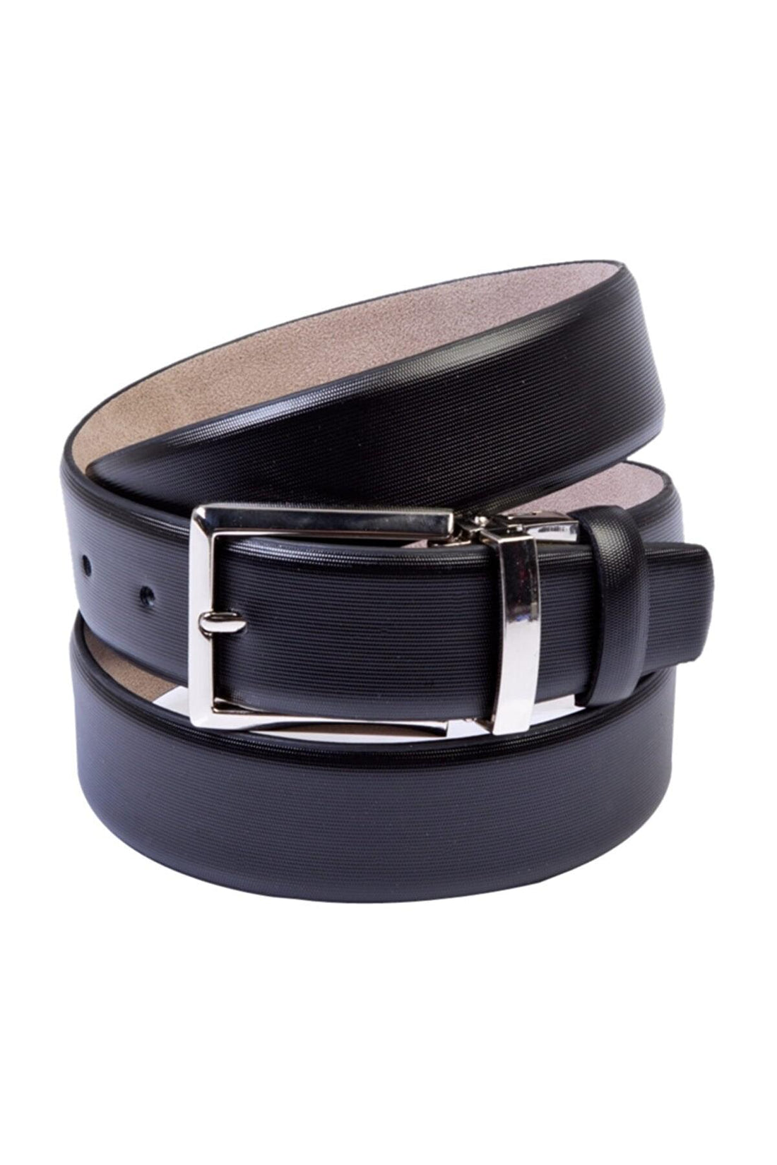 BELT AND WALLET &amp; CARD HOLDER BLACK SET-Belts-PEROZ Accessories