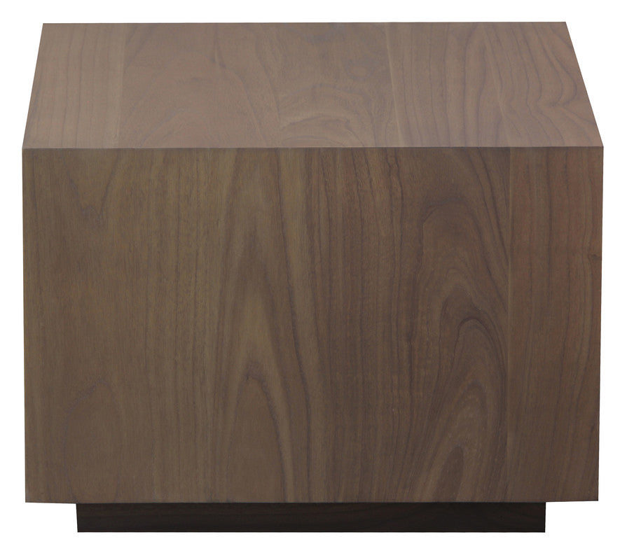 Oscar 1 Drawer Low Bedside Table (Latte)-Furniture &gt; Bedroom-PEROZ Accessories