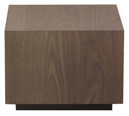 Oscar 1 Drawer Low Bedside Table (Latte)-Furniture &gt; Bedroom-PEROZ Accessories