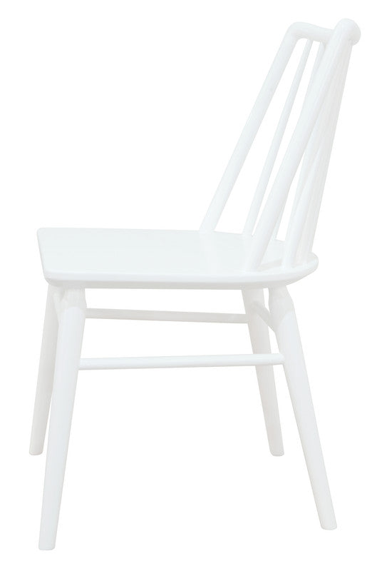 Riviera Dining Chair - Set of 2 (White)-Home &amp; Garden &gt; Home &amp; Garden Others-PEROZ Accessories