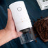 Electric Coffee Grinder Portable White-Coffee Grinders-PEROZ Accessories