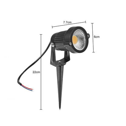 10PCS 12V LED Waterproof Outdoor Garden Spotlights Landscape Light Flood Lights-Home &amp; Garden &gt; Garden Lights-PEROZ Accessories