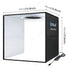 40CM Portable Photo Studio LED Light Tent Bar Cube Soft Box Room Photography-Audio & Video > Photography-PEROZ Accessories