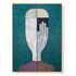 60cmx90cm Abstract Man Gold Frame Canvas Wall Art-Home & Garden > Wall Art-PEROZ Accessories