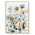60cmx90cm Colourful Floras Watercolour style I Gold Frame Canvas Wall Art-Home & Garden > Wall Art-PEROZ Accessories