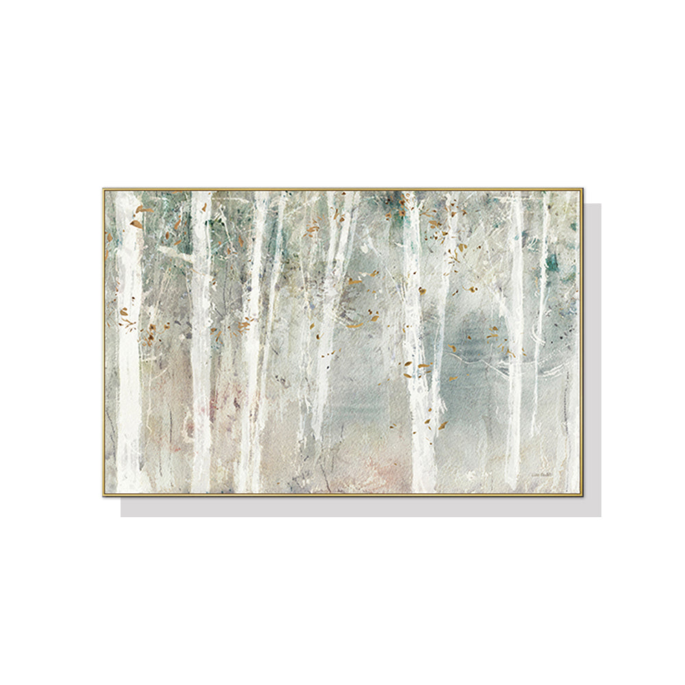 50cmx70cm Forest hang painting style Gold Frame Canvas Wall Art-Home &amp; Garden &gt; Wall Art-PEROZ Accessories