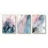 50cmx70cm Colorful Ink Abstract 3 Sets Gold Frame Canvas Wall Art-Home & Garden > Wall Art-PEROZ Accessories