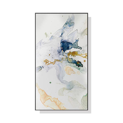 60cmx120cm Abstract Watercolour Style Black Frame Canvas Wall Art-Home &amp; Garden &gt; Wall Art-PEROZ Accessories